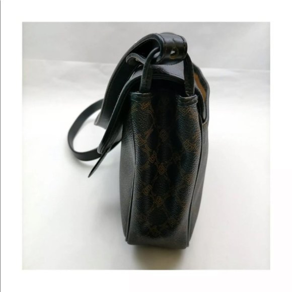 Bally Shoulder Bag Black PVC - Picture 2 of 9